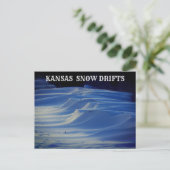 Carte postale Kansas Country Snow Drivers (Debout devant)