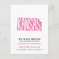 KANSAS Nous avons déménagé Nouvelle adresse Nouvea