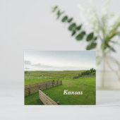 Carte Postale Kansas Prairie (Debout devant)