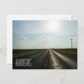 Carte Postale Kansas Prairie (Devant / Derrière)