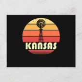 Carte Postale Kansas Retro (Devant)