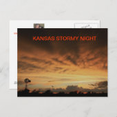 Carte postale KANSAS STORMY (Devant / Derrière)