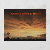 Carte postale KANSAS STORMY (Devant)