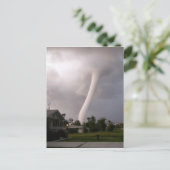 Carte Postale Kansas Tornado (Debout devant)