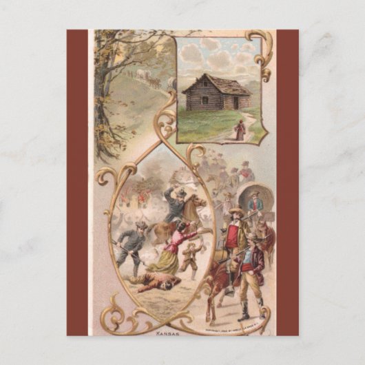 Carte Postale Kansas vintage (Devant)