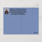 Carte postale Kansas Wilson Lake au sud de Lucas K (Dos)