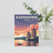 Carte Postale Kaohsiung Taiwan Voyages (Debout devant)