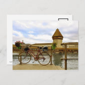 Carte postale Kapellbrücke (Devant / Derrière)