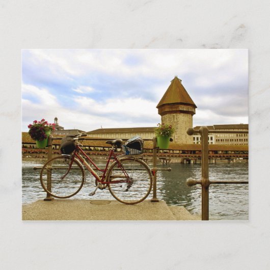 Carte postale Kapellbrücke (Devant)