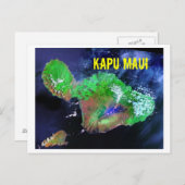 Carte Postale Kapu Maui (Devant / Derrière)
