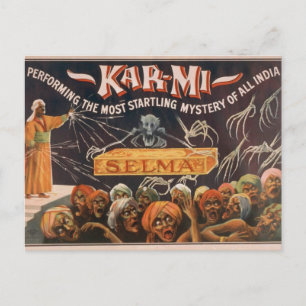Carte Postale Kar-Mi, Théâtre Vintage "Selma"