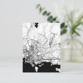 Carte Postale Karachi Pakistan Map (Debout devant)