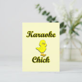Carte Postale Karaoke Chick (Debout devant)