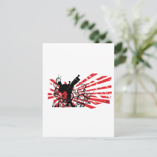 Carte Postale Karaté (Debout devant)