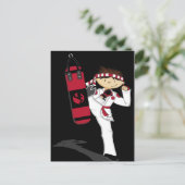 Carte postale Karate Boy (Debout devant)