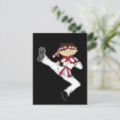 Carte postale Karate Boy (Debout devant)