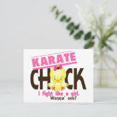 Carte Postale Karate Chick 1 (Debout devant)