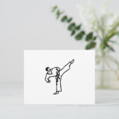 Carte Postale Karate Kick (Debout devant)