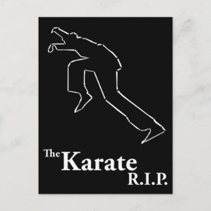 Carte Postale Karate R.I.P.