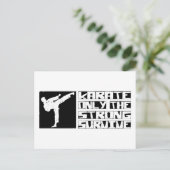 Carte Postale Karaté Survivre (Debout devant)