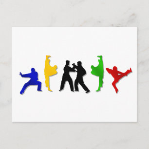 Carte Postale Karate Taekwando MIXED MARTIAL ART Arts martiaux M