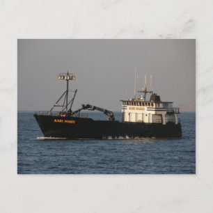 Carte Postale Kari Marie, Bateau de crabe en hollandais Harbour,