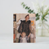 Carte Postale Karin et Kersti c1890 (Debout devant)