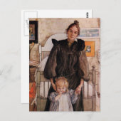 Carte Postale Karin et Kersti c1890 (Devant / Derrière)