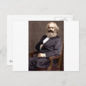 Carte Postale Karl Marx (Devant / Derrière)
