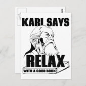 Carte Postale Karl Marx (Devant / Derrière)