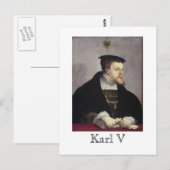 Carte Postale Karl V (Devant / Derrière)