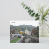 Carte Postale Karlovy Vary (Debout devant)
