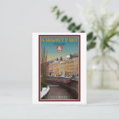 Carte Postale Karlovy Vary - Semnice River Winter (Debout devant)