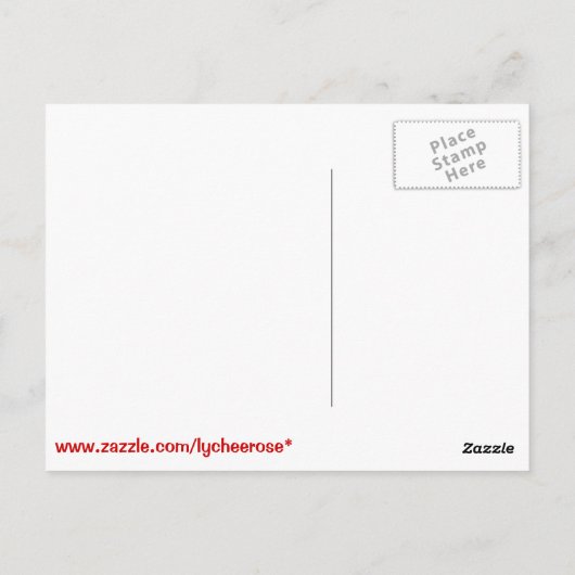 Carte postale Karma (Dos)