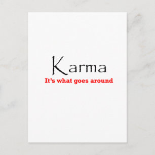Carte Postale Karma 1