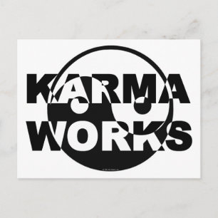 Carte Postale Karma Works
