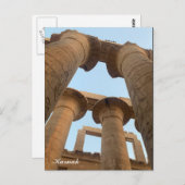 Carte Postale Karnak - Égypte (Devant / Derrière)