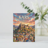 Carte Postale Kars Turquie (Debout devant)