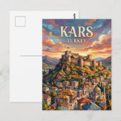 Carte Postale Kars Turquie (Devant / Derrière)