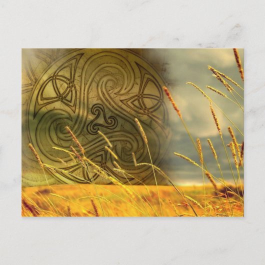 Carte Postale Karte celtic Triskele (Devant)