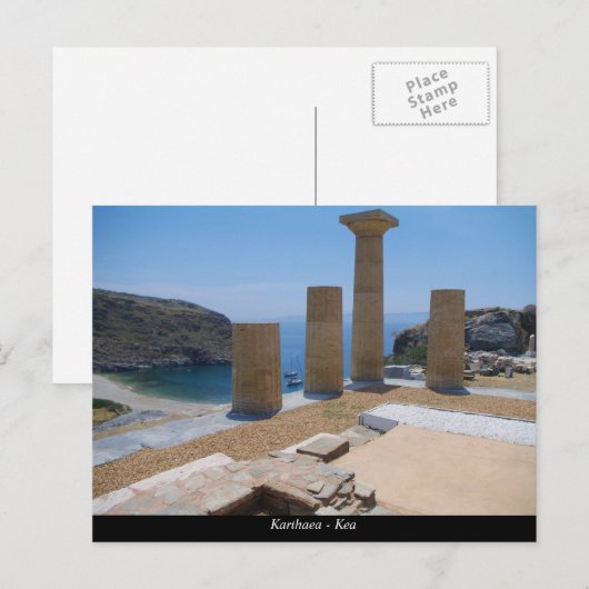 Carte Postale Karthaea - Kea (Devant / Derrière)