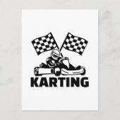 Carte Postale Karting (Devant)