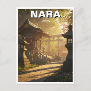Carte Postale Kasuga Taisha Nara Voyage Japon