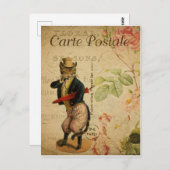 Carte Postale.  kat. Briefkaart (Voorkant / Achterkant)