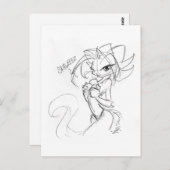 Carte Postale Kat Squeeze (Devant / Derrière)