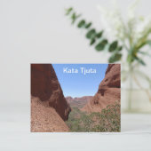 Carte postale Kata Tjuta Australie (Debout devant)