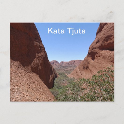 Carte postale Kata Tjuta Australie (Devant)