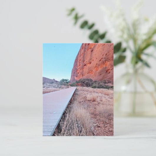 Carte Postale Kata Tjuta - Les Olgas, Territoire Du Nord (Debout devant)