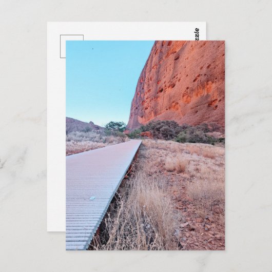 Carte Postale Kata Tjuta - Les Olgas, Territoire Du Nord (Devant / Derrière)