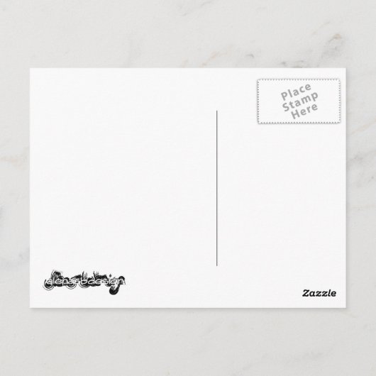 Carte Postale Katakana (Dos)